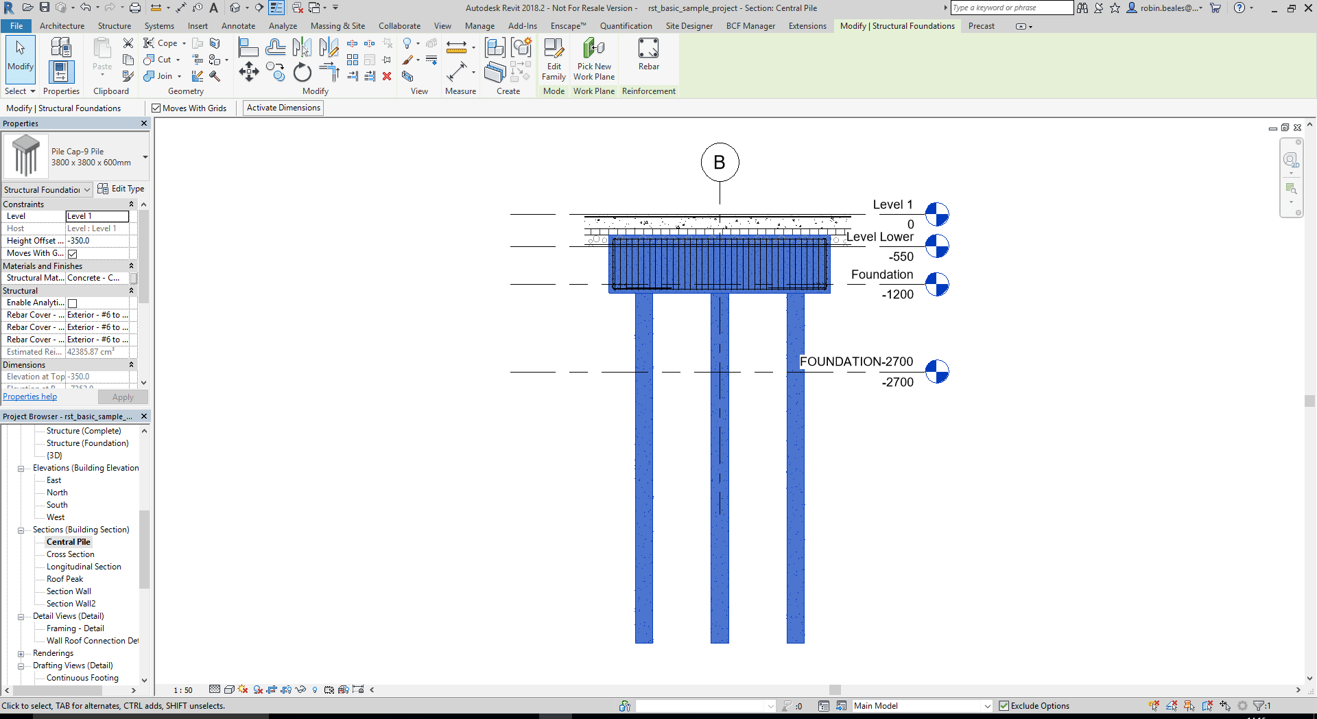 Revit содержит неправильную схему