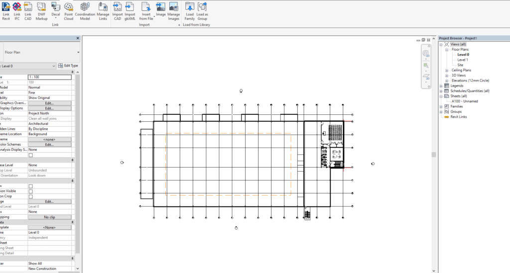 Halftone and Underlay Options in Revit