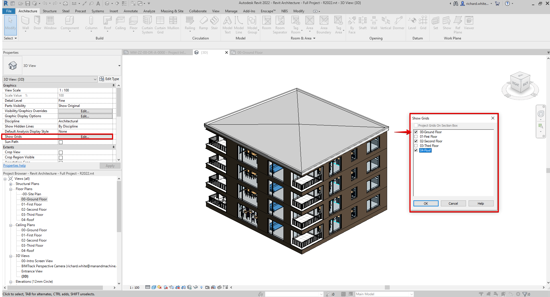 how to take a 3d view from revit to twinmotion