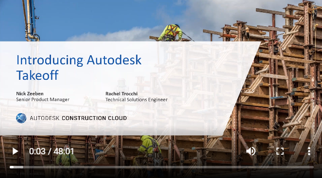 Introduction Autodesk Takeoff