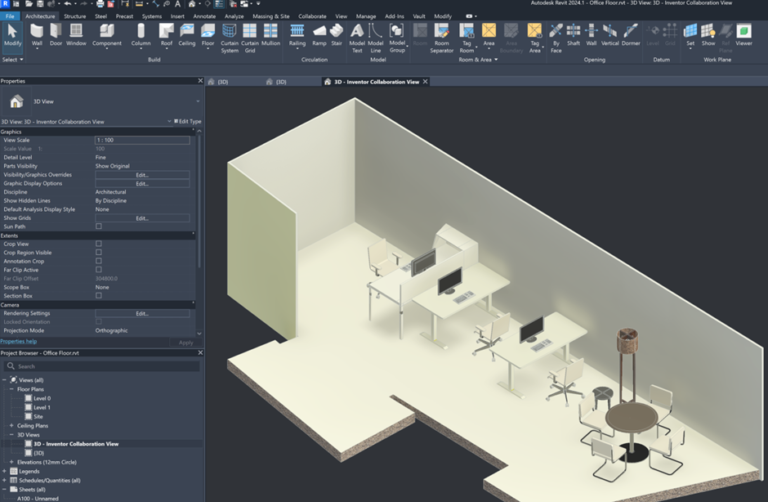 Inventor To Revit Interoperability